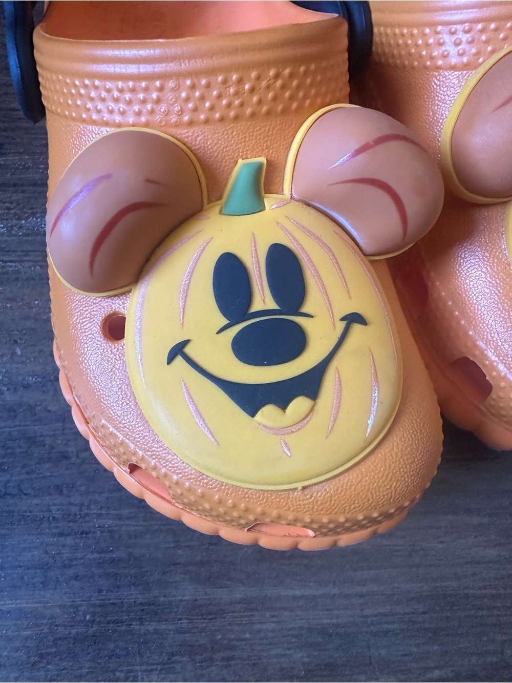 Disney Pumpkin Mickey Clog Sandals from Disneyland - Picture 5 of 14